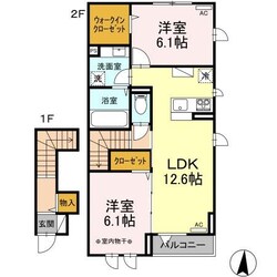 シェーンハイト　バルトの物件間取画像